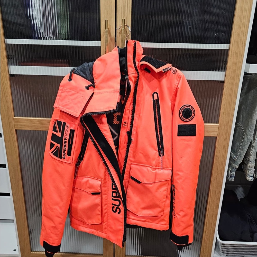 Superdry Men's Vibrant Orange Performance Jacket